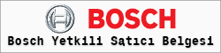 Bosch yetkili satıcı belgesi